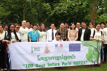 Erni Puspanantasari Putri Hadiri 100 Days To Paris Road To Low Carbon Di Thailand