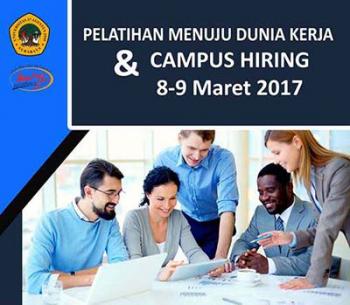 JPC UNTAG Surabaya Selenggarakan Pelatihan Menuju Dunia Kerja dan Campus Hiring