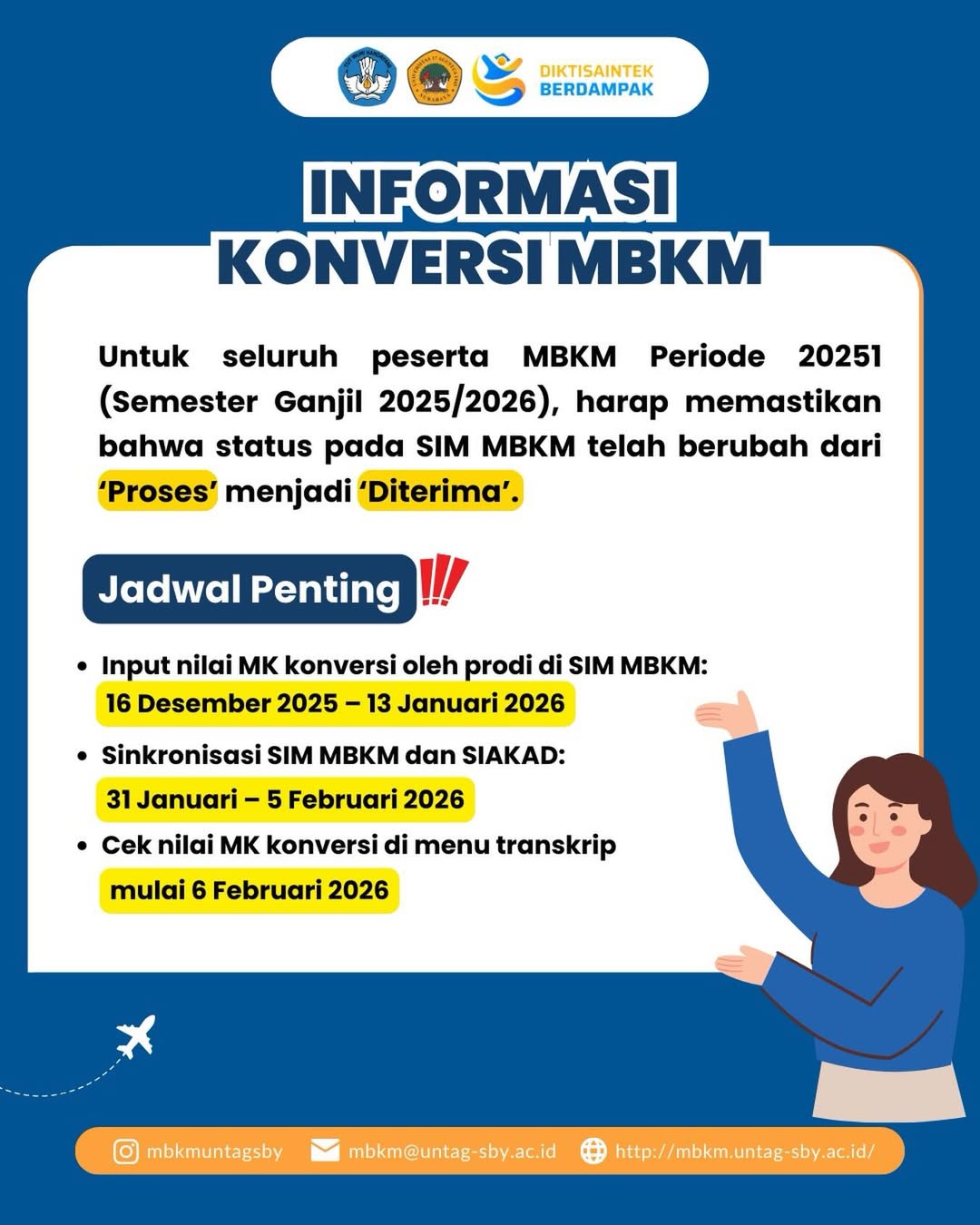INFORMASI KONVERSI NILAI MBKM PRIODE SEMESTER GASAL 2025/2026